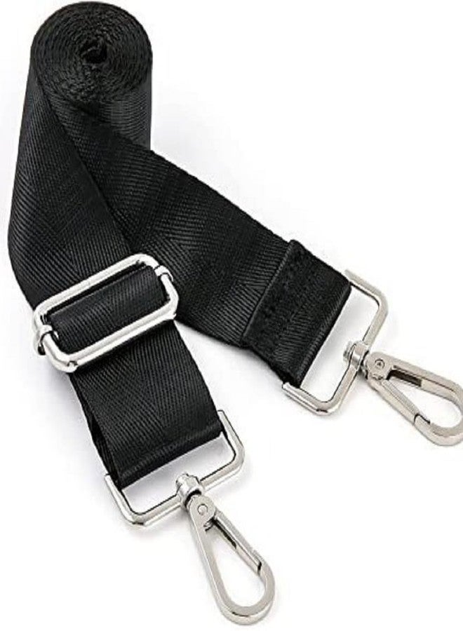 MOSLOM Adjustable Shoulder Strap for Bags, Audio Instrument, Luggage, 59 inches, Black - Image 2